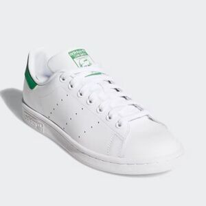 Adidas Classic White and Green Shoes